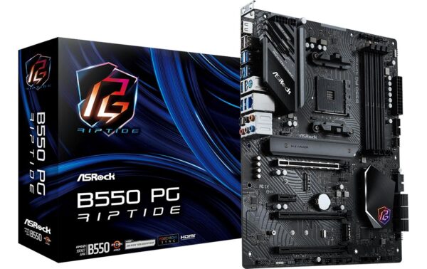 2044736_2 - Mediatech ASRock B550 PG RIPTIDE, ATX, AM4 AMD B550, AM4, 4x DDR4, PCIe 4.0