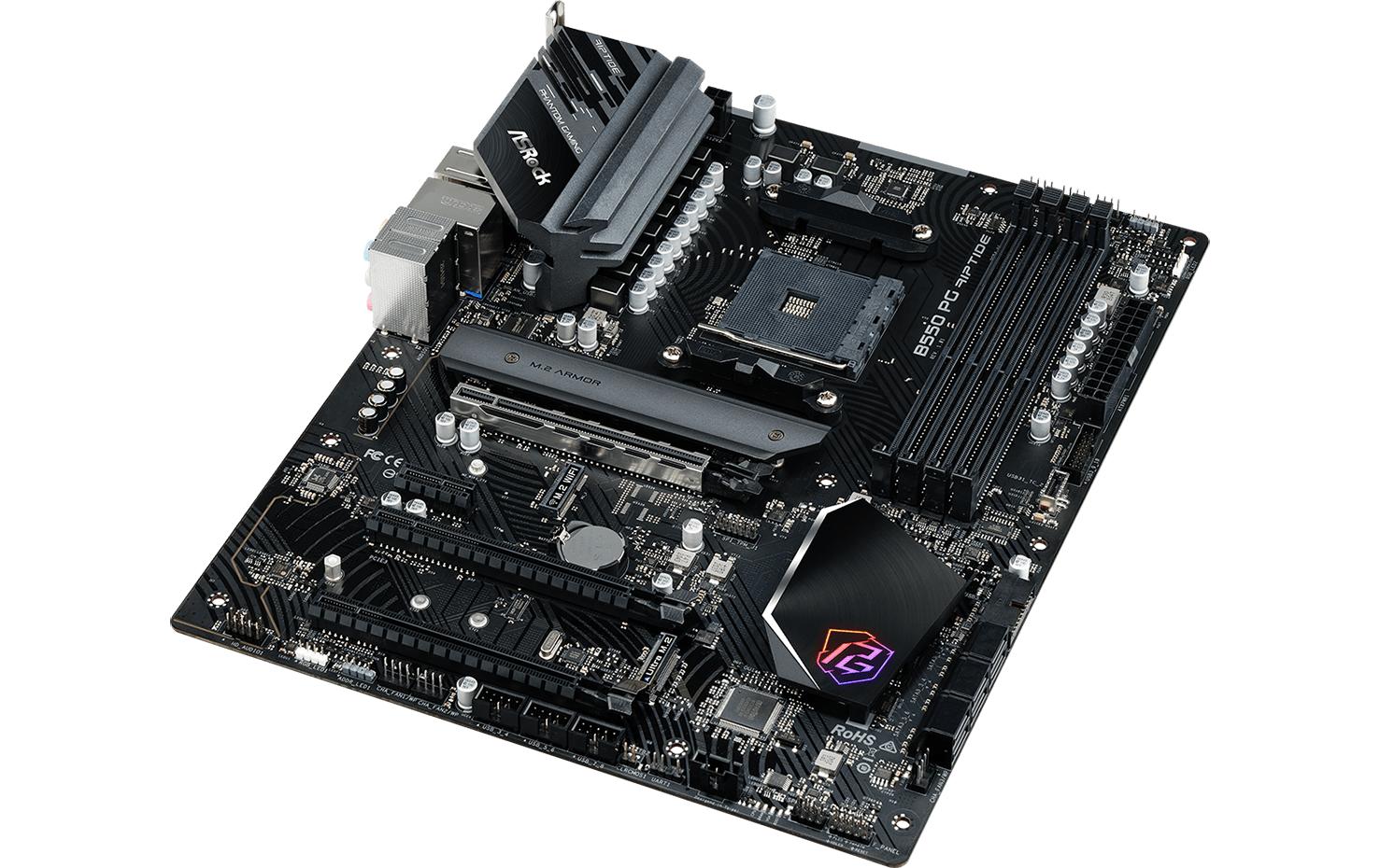 2044736_3 - Mediatech ASRock B550 PG RIPTIDE, ATX, AM4 AMD B550, AM4, 4x DDR4, PCIe 4.0