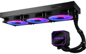 2044902_2 - Mediatech ASRock Pro 360 ARGB Liquid CPU Cooler, 3x120mm ARGB