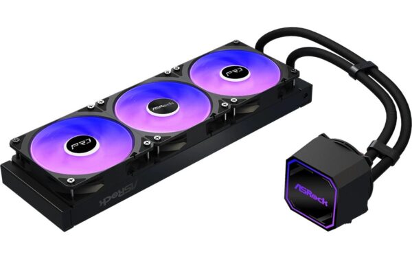 2044902_3 - Mediatech ASRock Pro 360 ARGB Liquid CPU Cooler, 3x120mm ARGB