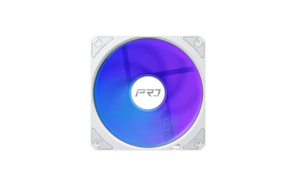 2044903_8 - Mediatech ASRock Pro White 240 ARGB Liquid CPU Cooler, 2x120mm ARGB