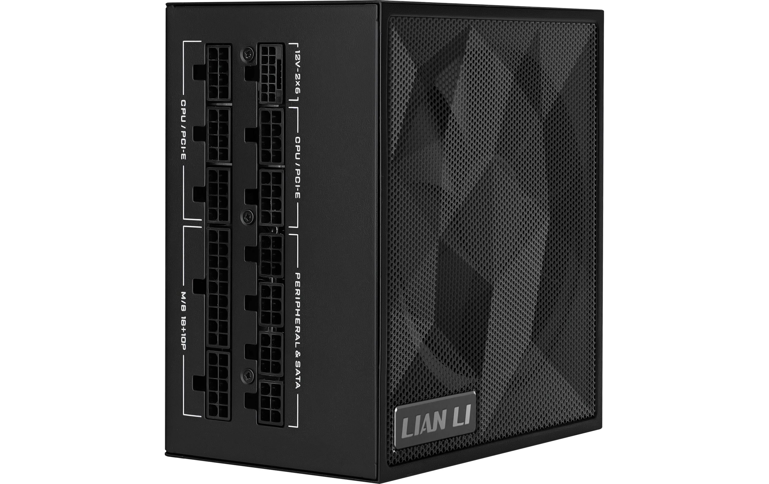 2045330 - Mediatech Netzteil Lian Li SX850, ATX3.1 80+ Plat., vollmodular, Schwarz kaufen Schweiz | Mediatech.ch