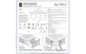 2045741_4 - Mediatech Netzteil Lian Li RS1200, ATX3.1 80+ Gold, vollmodular, Weiss