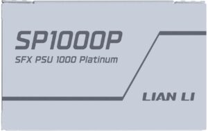 Netzteil Lian Li SP1000, ATX3.1 80+ Plat., vollmodular, Weiss