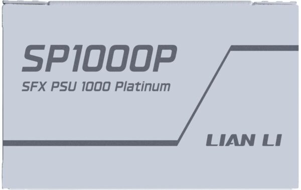 Netzteil Lian Li SP1000, ATX3.1 80+ Plat., vollmodular, Weiss