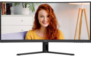 2046387_4 - Mediatech AOC Monitor CU34B3E VA Curved, 120 Hz, HDMI, DP