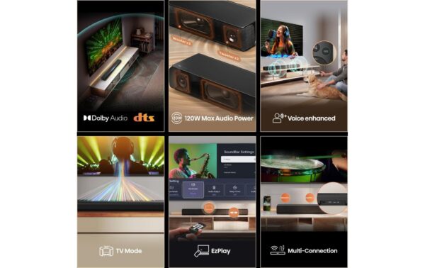 Hisense Soundbar HS1000 2.0 Dolby Digital Plus