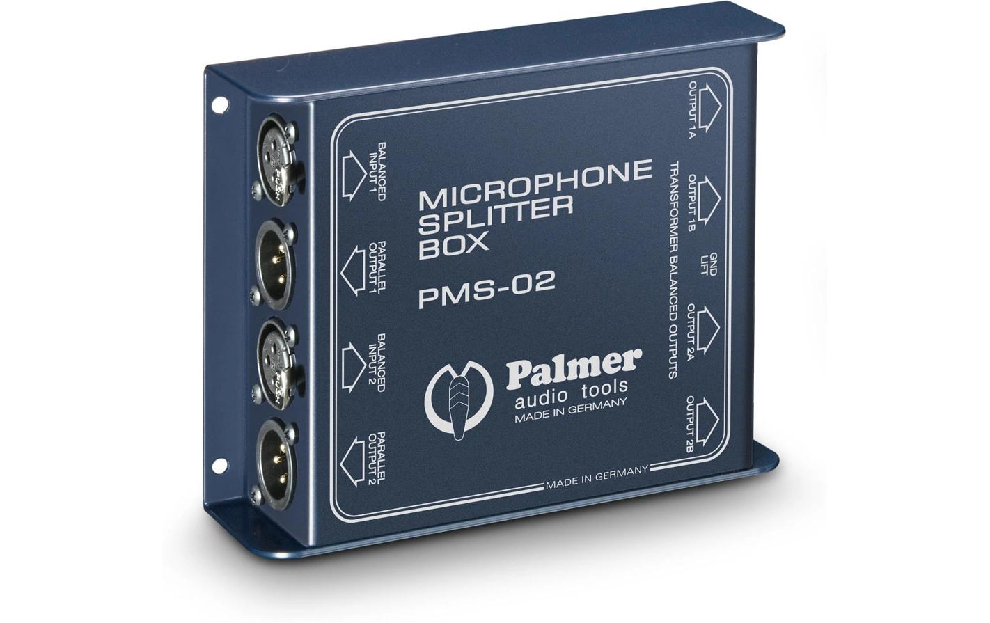 2048948 - Mediatech Palmer Mikrofon-Splitter2-Kanal PMS02 kaufen Schweiz | Mediatech.ch