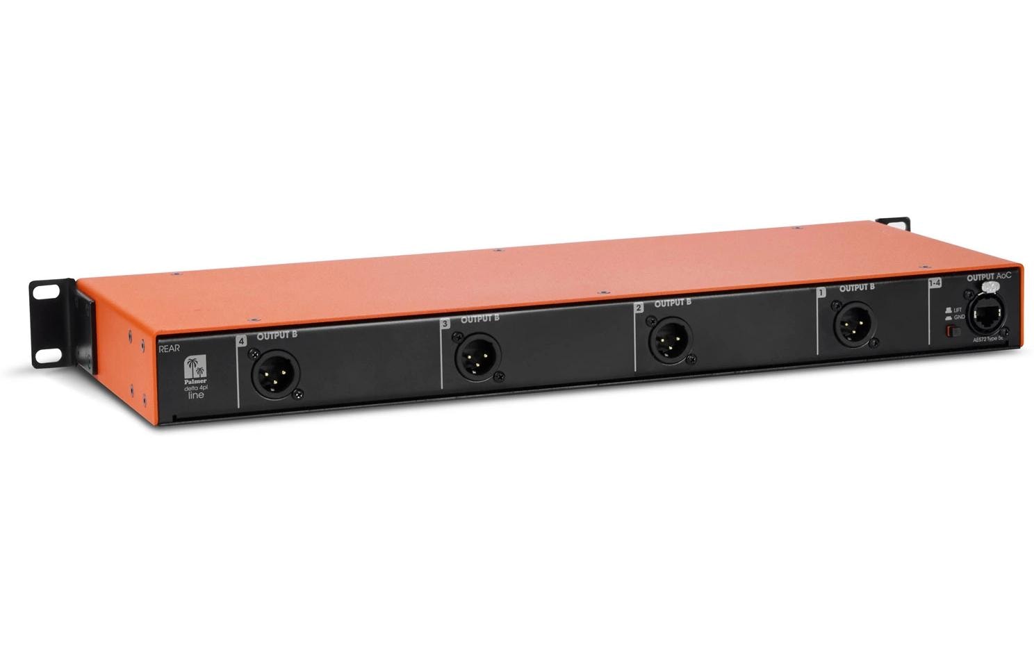 2048967_1 - Mediatech Palmer 19 Line-Splitter 4-Kanal PDELTA4PL mit AoC