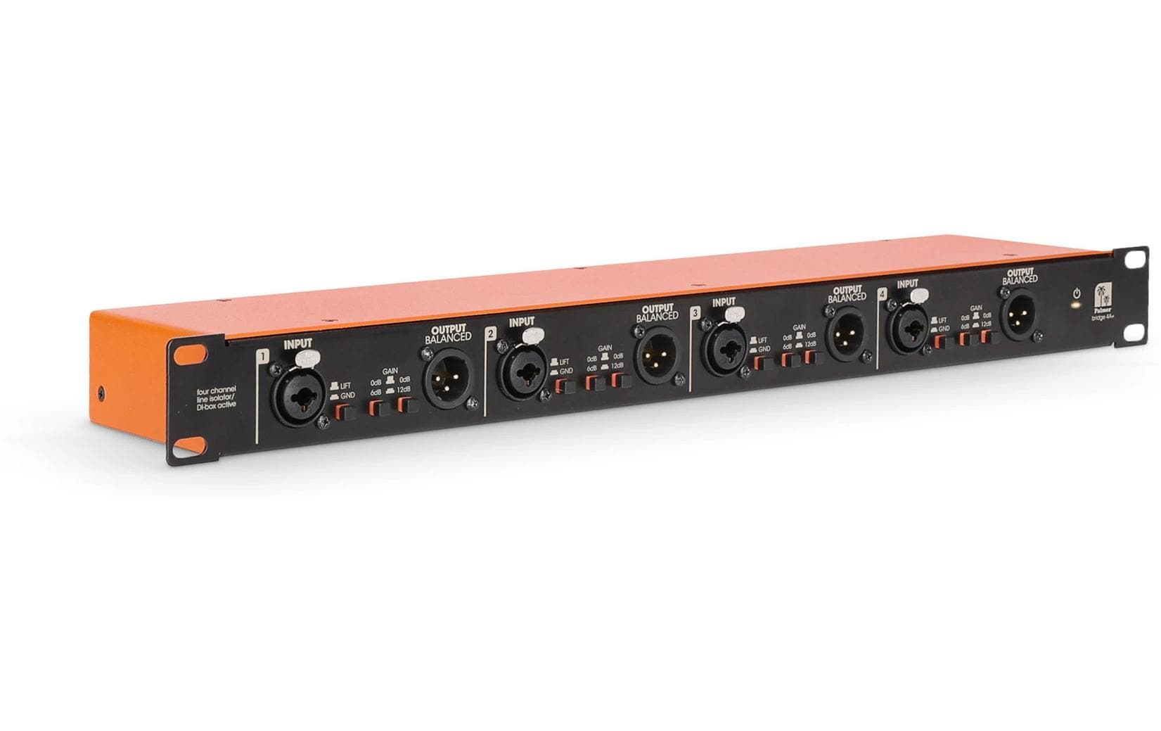 2048973 - Mediatech Palmer 19 Line Iso Akt 4-Kanal PBRIDGE4A+ kaufen Schweiz | Mediatech.ch