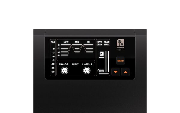 2048978_4 - Mediatech Palmer Studio Monitor Orbit 11 Schwarz schwarz, 3 Wege