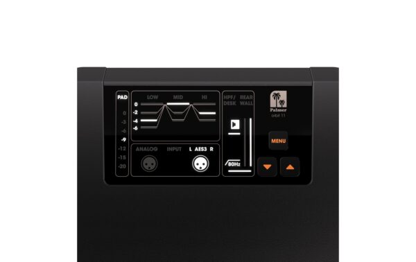 2048978_5 - Mediatech Palmer Studio Monitor Orbit 11 Schwarz schwarz, 3 Wege