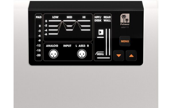2048979_4 - Mediatech Palmer Studio Monitor Orbit 11 Weiss weiss, 3 Wege