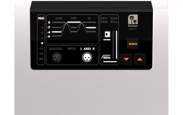2048979_5 - Mediatech Palmer Studio Monitor Orbit 11 Weiss weiss, 3 Wege