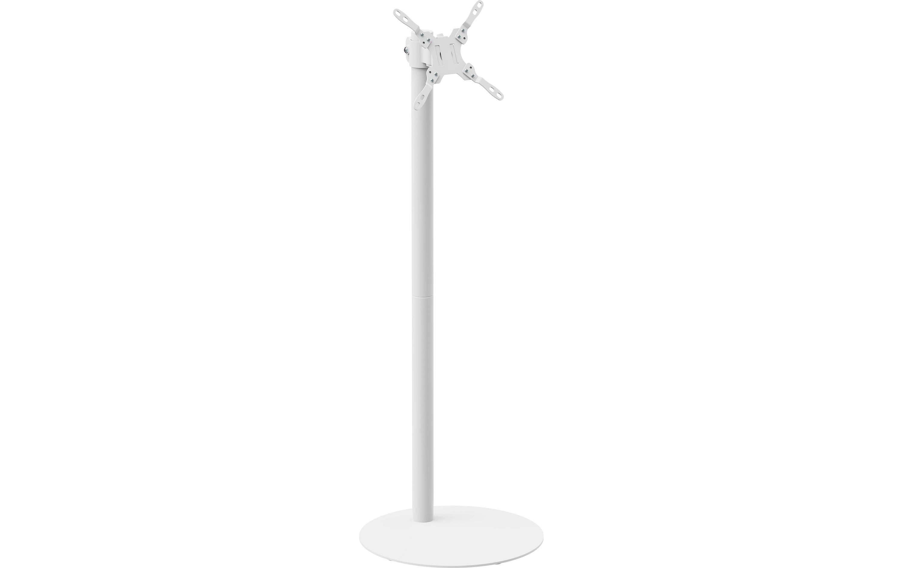 2048982 - Mediatech Multibrackets Bodenständer 2028 weiss, VESA 75 - 200x200mm, max. 10kg kaufen Schweiz | Mediatech.ch
