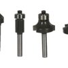 2049168 - Mediatech RYOBI 5-teiliges Fräserset 6 mm RAKRBS5 Passend für RYOBI Kantenfräser