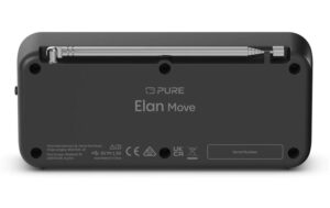 2050183_2 - Mediatech Pure Elan Move, Black DAB+/UKW-Radio, BT, 16h Akku, Kopfhöreran.