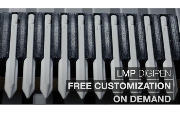 LMP DigiPen, iPad, 140mAh, USB-C Ladeport 3Pack, Touch on off, Weiss, USB A-C Kabel