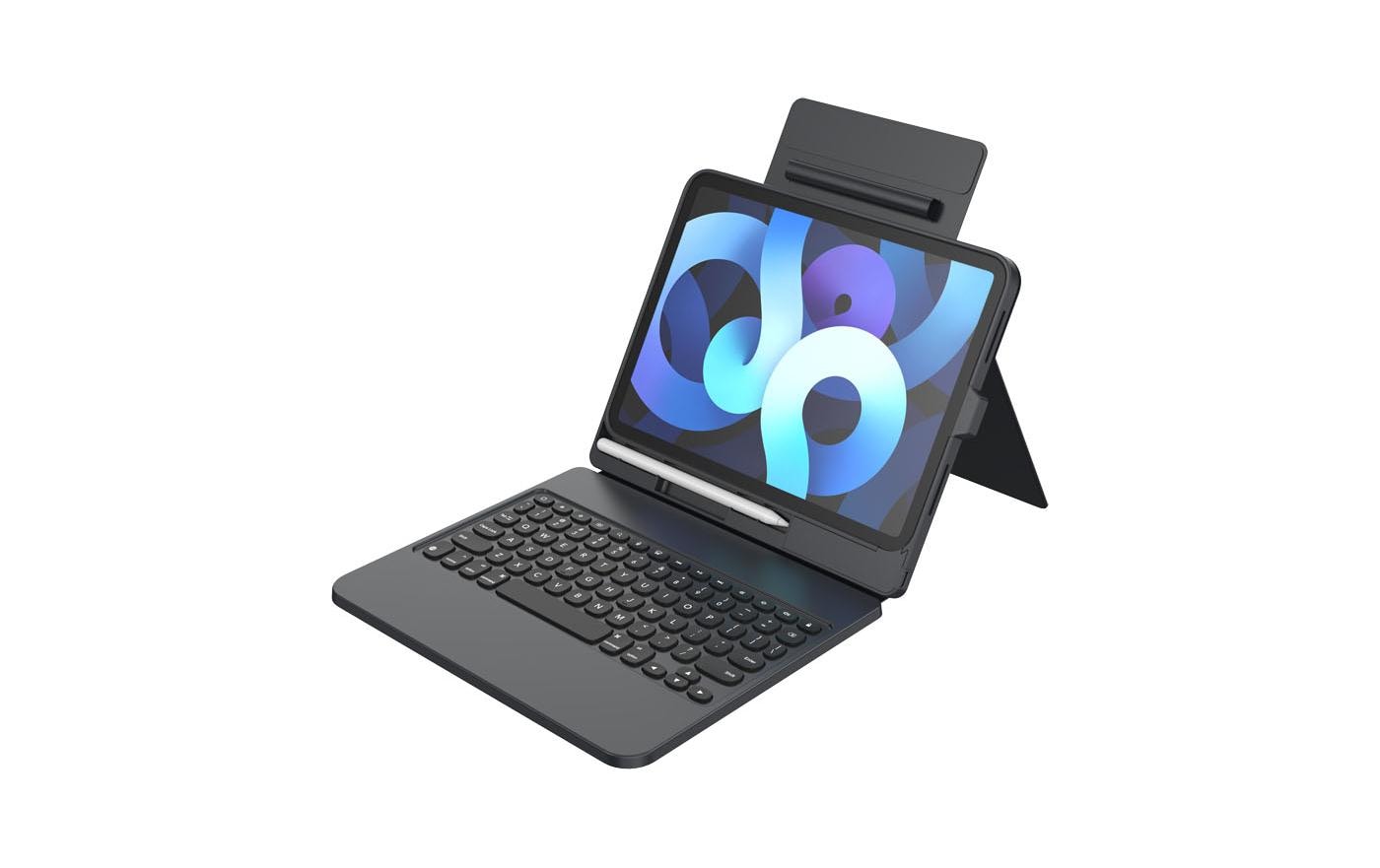 2051258_1 - Mediatech LMP KeyboardDefenderCase iPad 11 & 10.9 3er Pack, USB-C, Fach und Lasche Stift