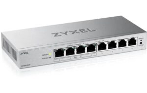 2051426_1 - Mediatech ZyXEL GS1200-8HP v3 8 Port PoE+ Switch 4x GbE PoE+ 4xGbE, lüfterlos,web-managed