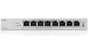 2051426_2 - Mediatech ZyXEL GS1200-8HP v3 8 Port PoE+ Switch 4x GbE PoE+ 4xGbE, lüfterlos,web-managed