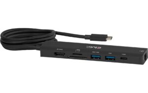 2052449_3 - Mediatech Club 3D, HDMI Hub Type-C 7 in 1 HDMI, USB-A, PD Type-C, Ethernet, MicroSD