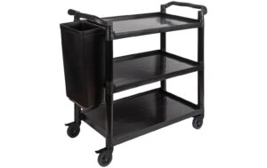 APS Servierwagen Ready 108 x 50 x 96 cm, Schwarz