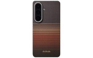 iPitaka Aramid Aaron Button Edge Case Galaxy S26 Plus, Magsafe, Sunset