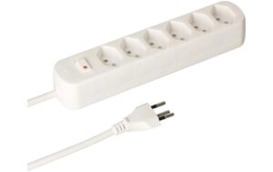 Max Hauri Steckdosenleiste Basic Line 6x Typ 13 ws Schalter 1.5m Green+Fair kaufen | Mediatech.ch