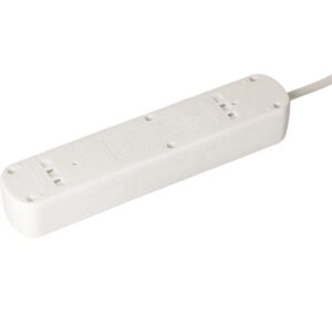 Steckdosenleiste Basic Line 6x Typ 13 ws Schalter 1.5m Green+Fair