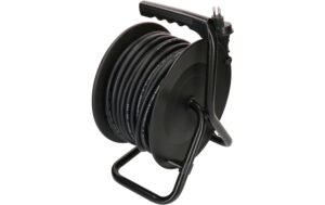 2053780_5 - Mediatech Kabelrolle 3x Typ 13 IP55 33m schwarz