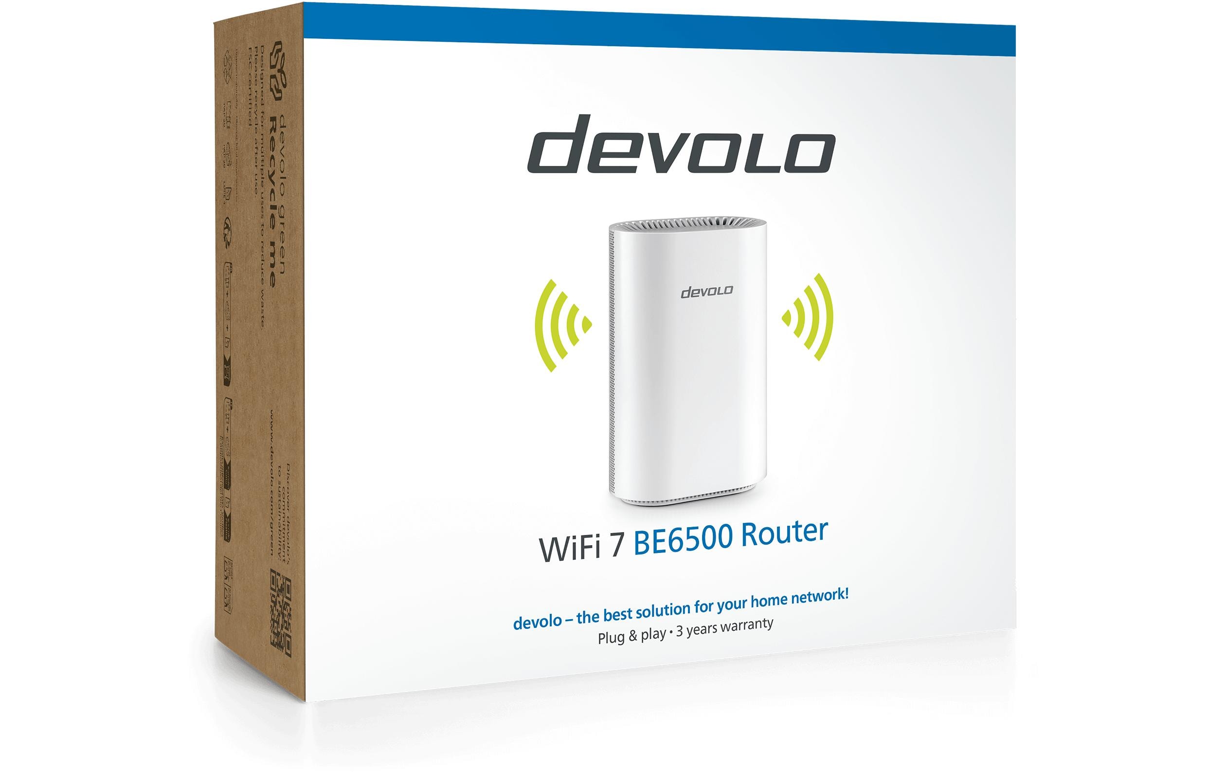 2054212_1 - Mediatech Devolo BE6500 WiFi7 Router WiFi-7, Dual-Band