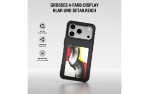 2054335_7 - Mediatech 4smarts E-Ink Cover mit NFC-Display iPhone 17 Pro