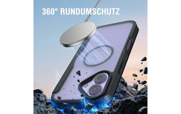 2054337_2 - Mediatech 4smarts Urban Pro Flipcase, Schwarz iPhone 17