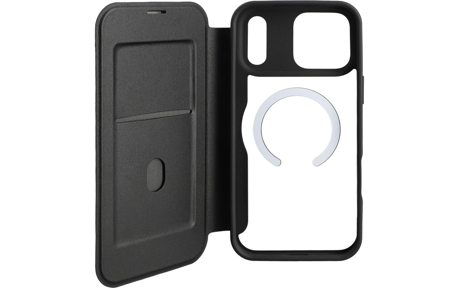 2054338_1 - Mediatech 4smarts Urban Pro Flipcase, Schwarz iPhone 17 Pro Max