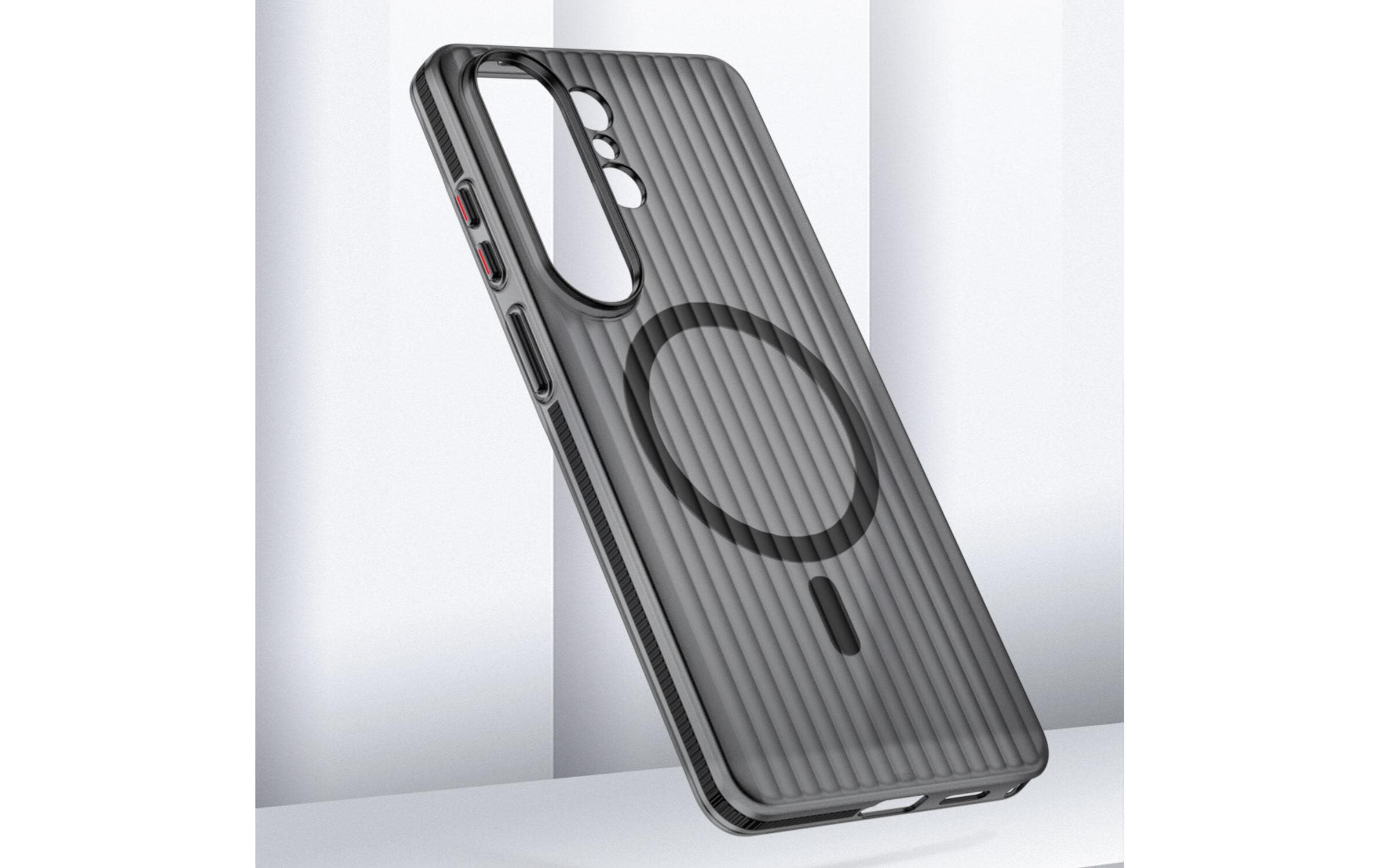2054345_1 - Mediatech 4smarts Design Case Aero, Schwarz Galaxy S26 Ultra