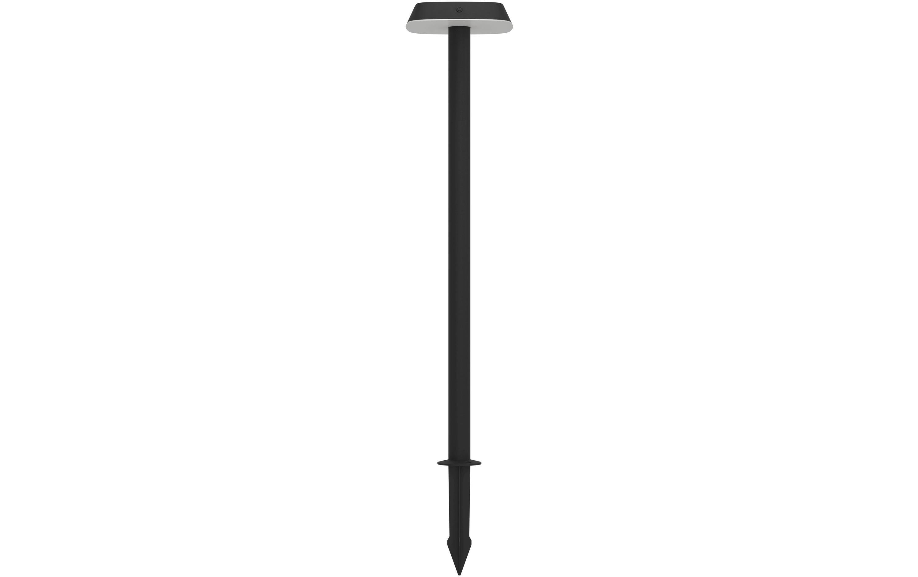 2054532_1 - Mediatech Eglo Gartenleuchte DREOLI Solar, schwarz/weiss