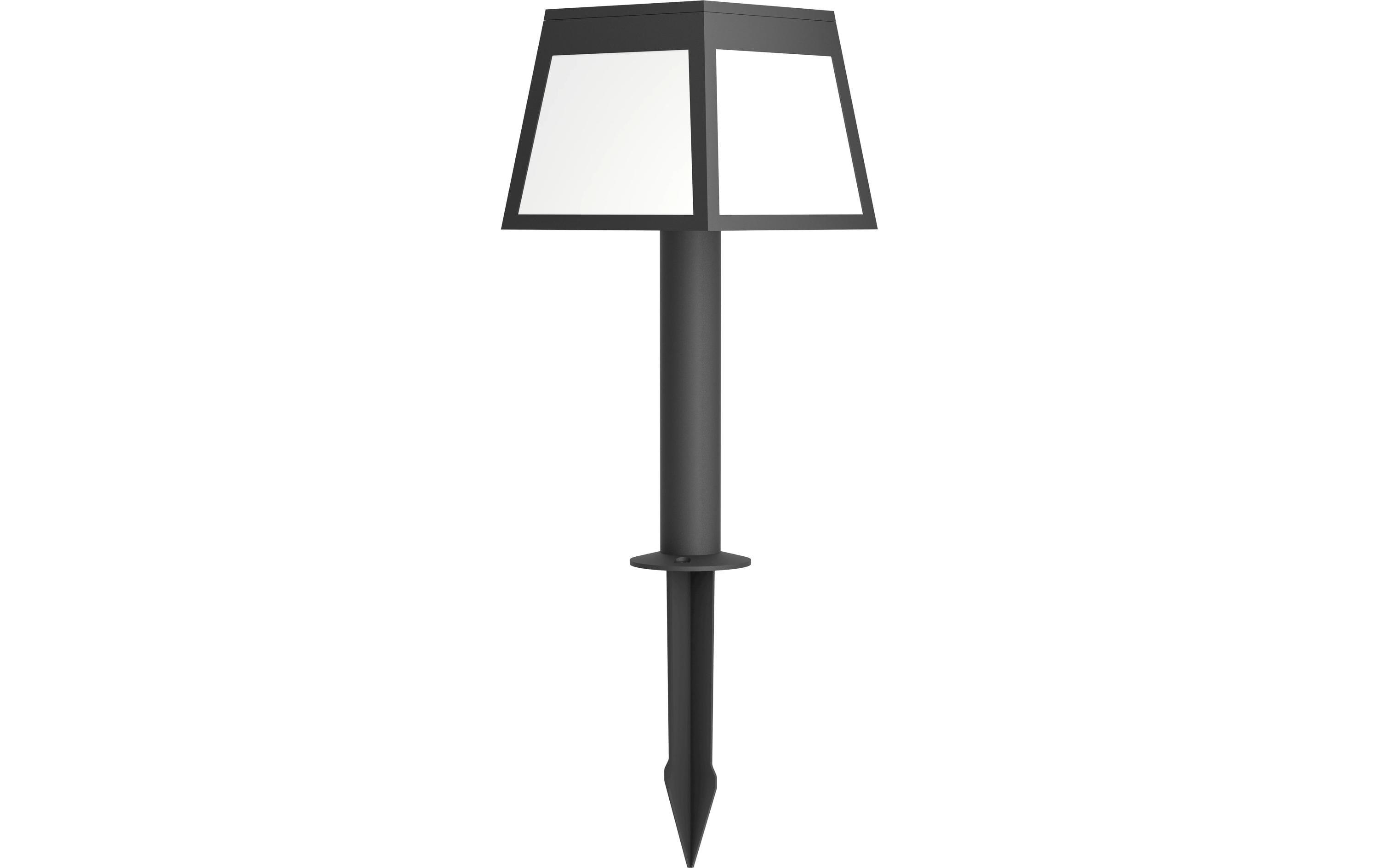 2054535 - Mediatech Eglo Gartenleuchte ALTILIA Solar, schwarz/weiss