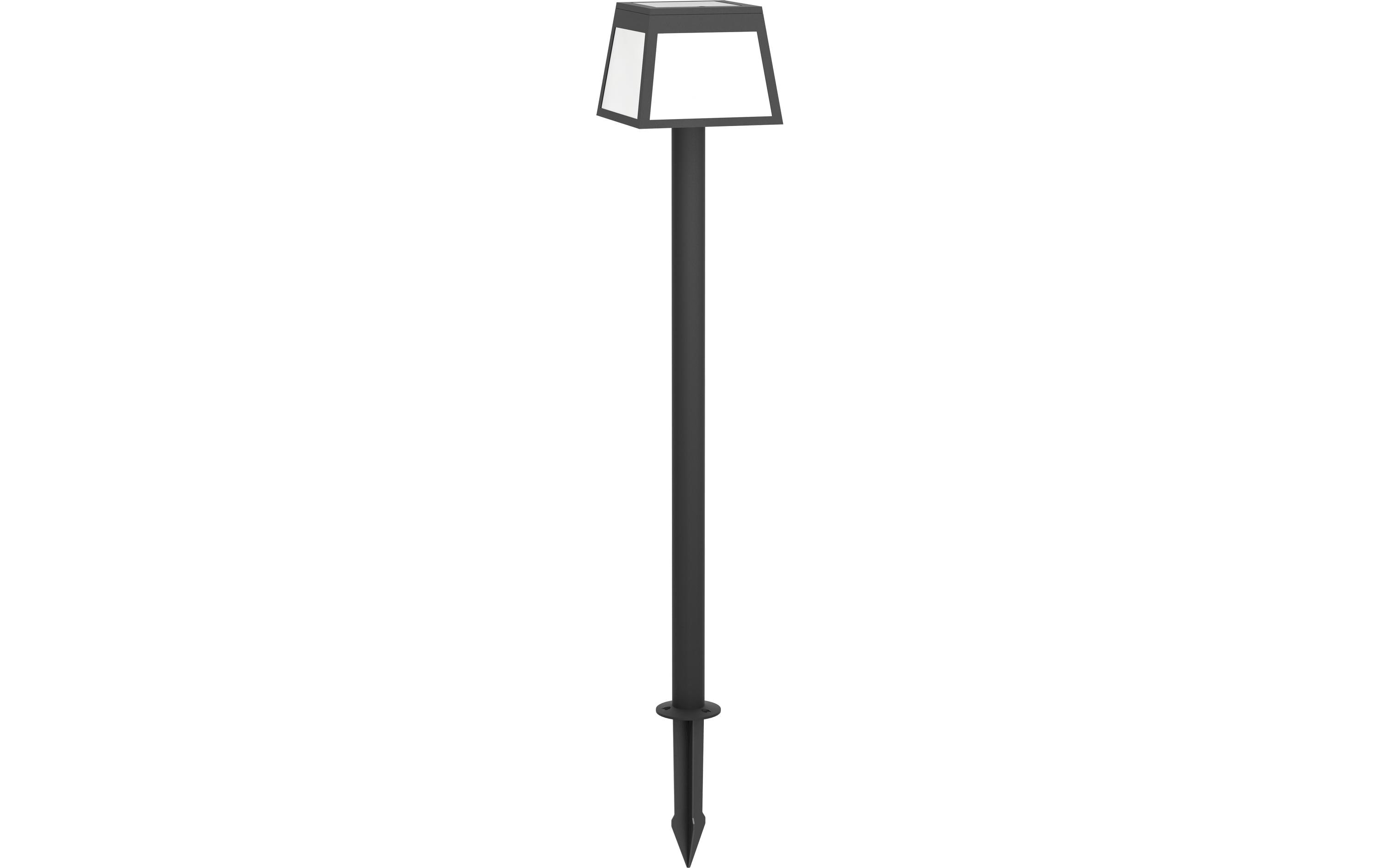 2054536 - Mediatech Eglo Gartenleuchte ALTILIA Solar, schwarz/weiss