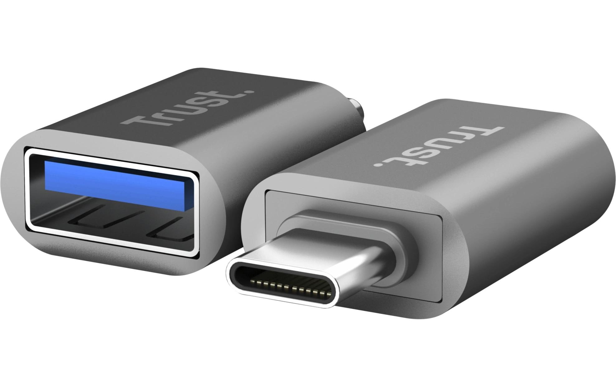 2054746 - Mediatech Trust Calyx Adapter USB-C auf USB-A 2er Pk kaufen Schweiz | Mediatech.ch