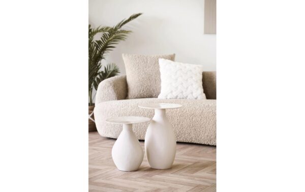 2055266_3 - Mediatech House Nordic Beistelltisch Calais 36x50 cm (DxH), Metall, Emaille