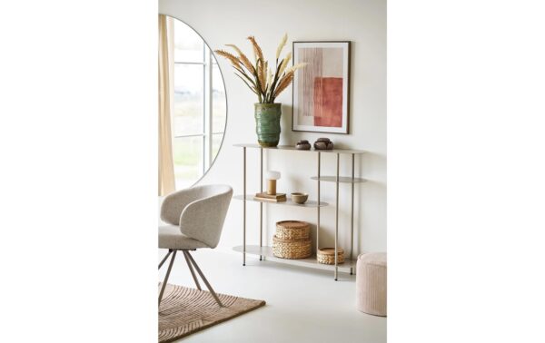 2055272_4 - Mediatech House Nordic Regal Rieti, Sand 31x118x97 cm, Metall