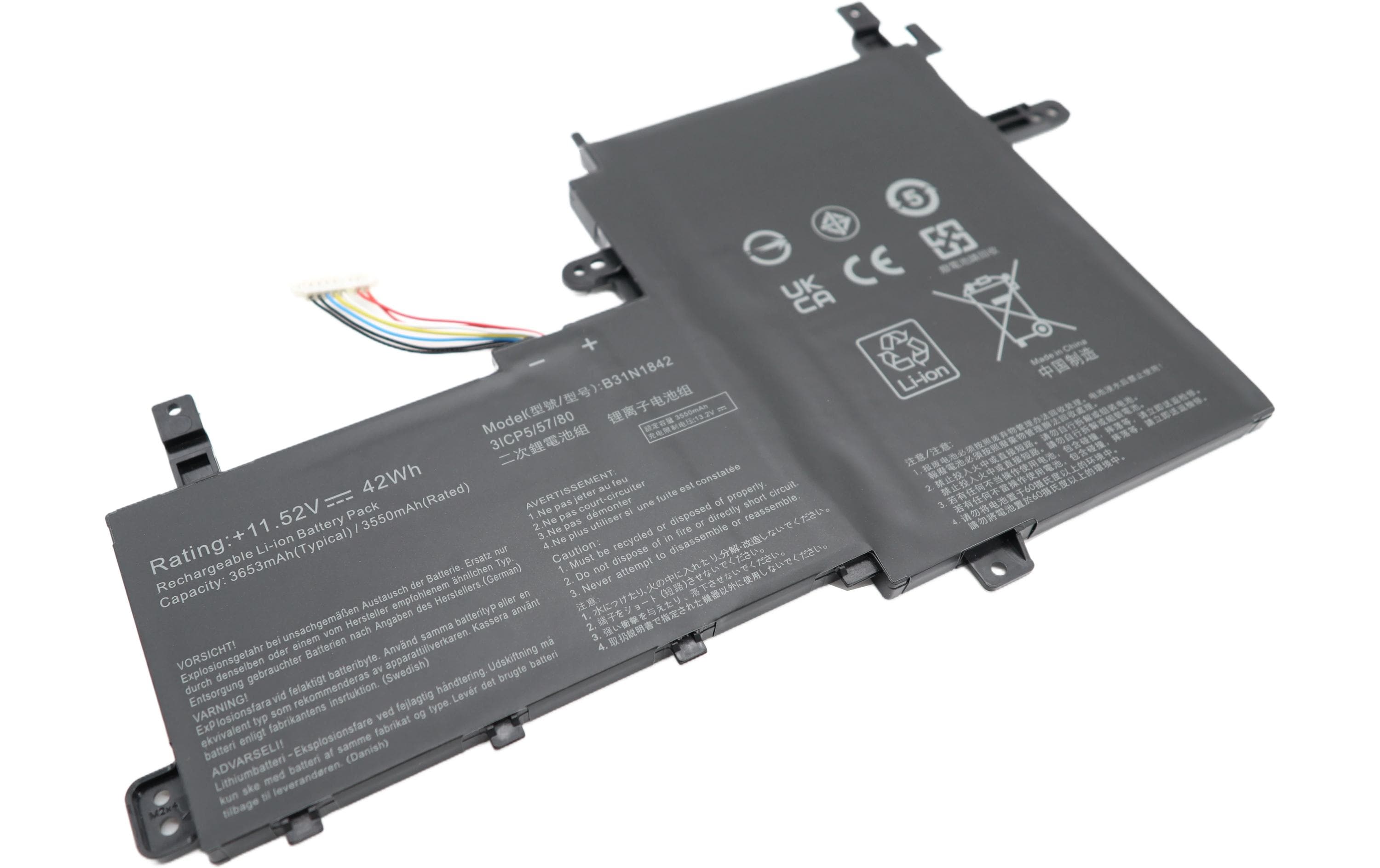 2055791 - Mediatech Vistaport Notebook Batteries für Asus 42Wh, 11.52V, 3550mAh kaufen Schweiz | Mediatech.ch