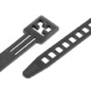 2055820 - Mediatech Kabelbinder schwarz 140mm x 9.0mm lösbar 100 Stück