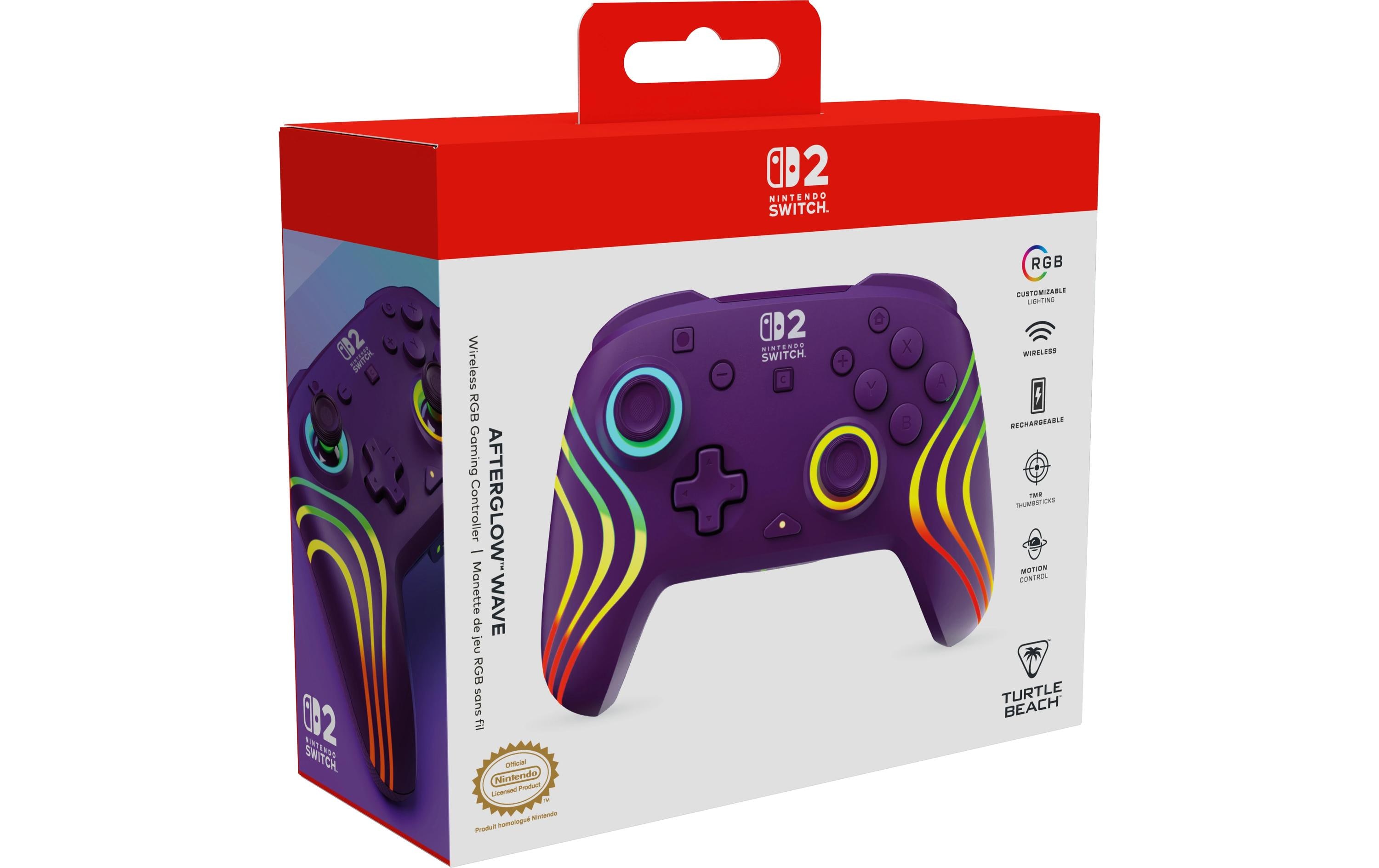 2057634_7 - Mediatech Turtle Beach Afterglow Wave Wireless, Purpl Switch 2