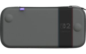 Turtle Beach PlayTrek Slim Case, Black Switch 2 Case