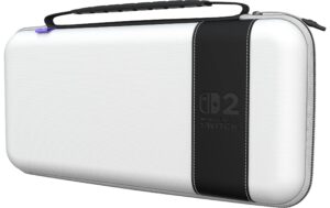 Turtle Beach PlayTrek Travel Case, White Switch 2 Case