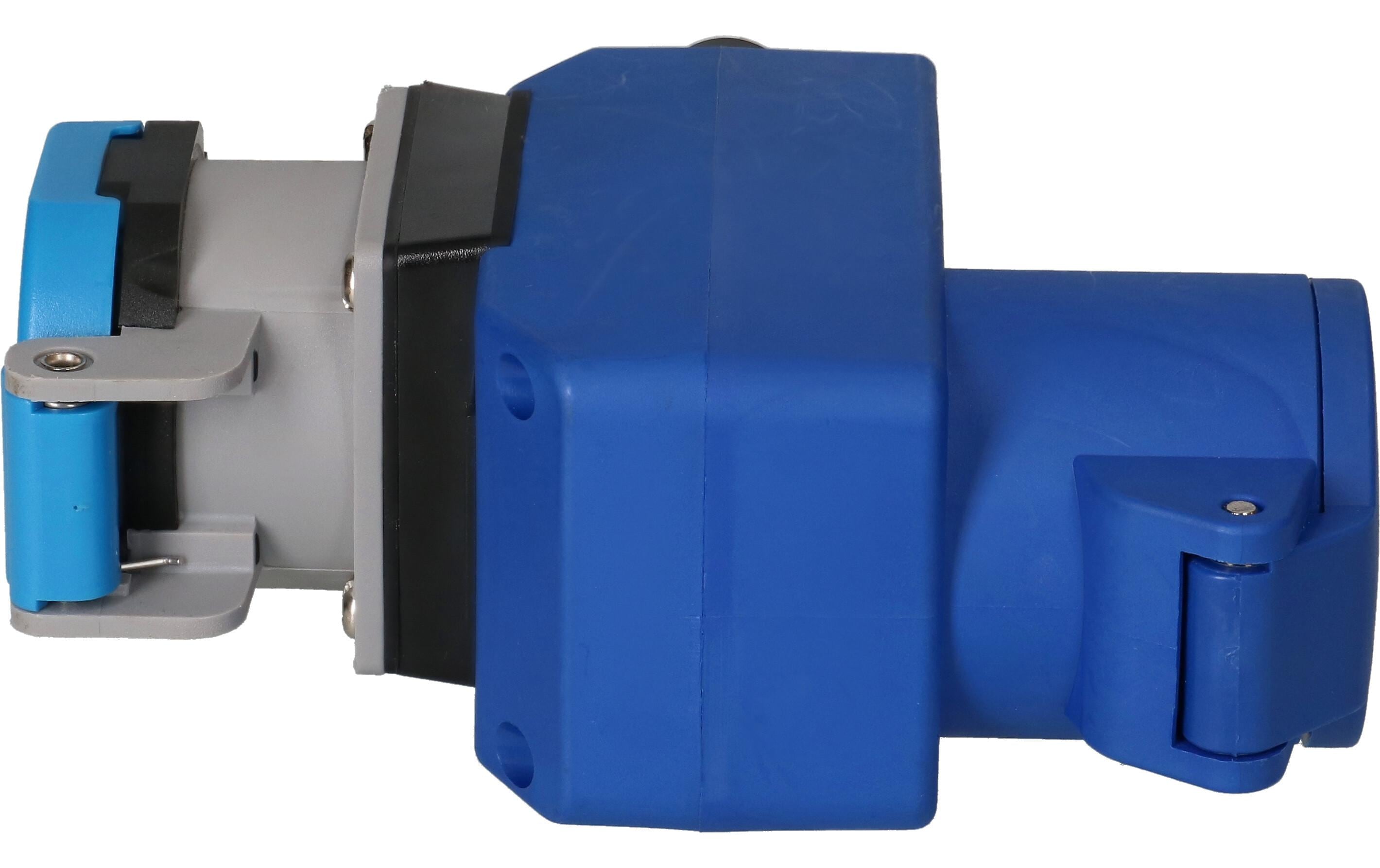 2059154_1 - Mediatech CEE Winkelkupplung CEE16-3+Typ23 IP55 blau