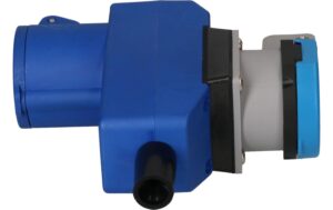 2059154_2 - Mediatech CEE Winkelkupplung CEE16-3+Typ23 IP55 blau