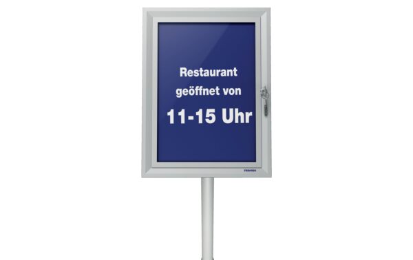 FRANKEN Infodisplay PRO A4 abschliessbar